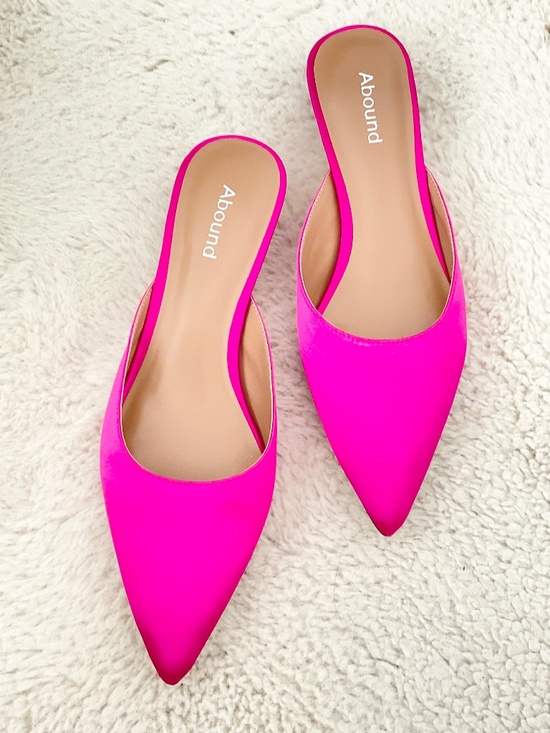 Abound Shoes - NEW Abound Pink Mules, Size 6